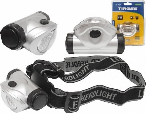 HLAVNÁ LAMPA 8 LED Tiross