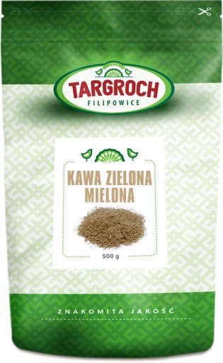 Mletá zelená káva 500g TARGROCH káva zdrav