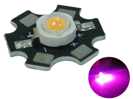 POWER LED 1W EPISTAR Full Spectrum na PCB