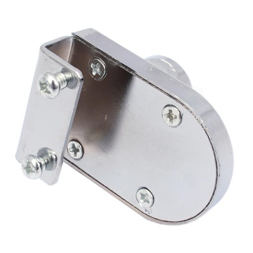 Zámok na nábytok model 408 na sklo CHROME