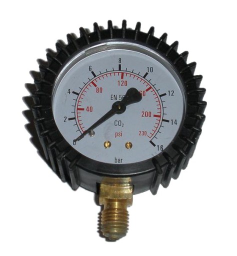 ARGÓNOVÝ CO2 PRACOVNÝ MANOMETER 16 BAROVÝ ZÁVIT M12x1,5