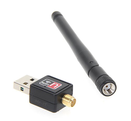 WIFI SIEŤOVÁ KARTA USB WI-FI ADAPTÉR + ANTÉNA