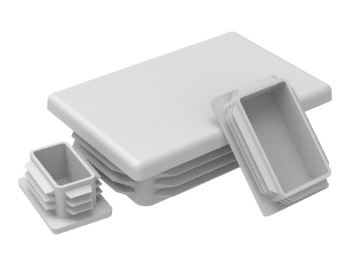 30x18 KRYTY PROFILU - 100 KS. BIELY