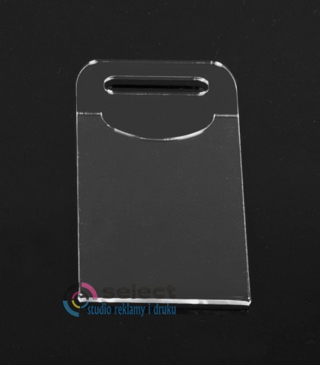 CENOVÝ VEŠIAK, INFORMÁCIE - CENNÍK 5x7cm PLEXI
