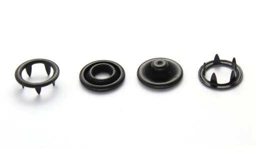Pružinové patentky 10,5mm 20 sád Patentky na košele