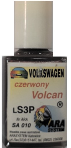 SEAT LS3P VOLCAN RED LAKU NA ŠKRABINKY ARA