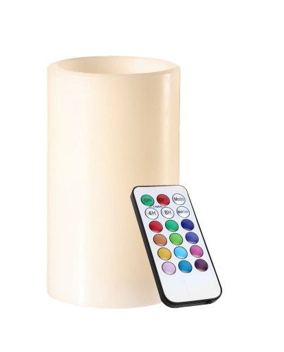 Dekoratívna sviečka, RGB LED sviečka na diaľkové ovládanie, DEKORATÍVNA VLOŽKA