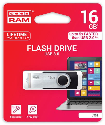 METAL PENDRIVE GOODRAM TWISTER 32GB ako darček