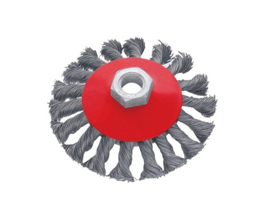 DRÔTENÁ KEFA TVRZENÁ PREDNÝ DRÔT M14 125MM