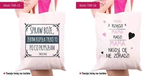 Eko taška pre ženy s potlačou ku Dňu matiek