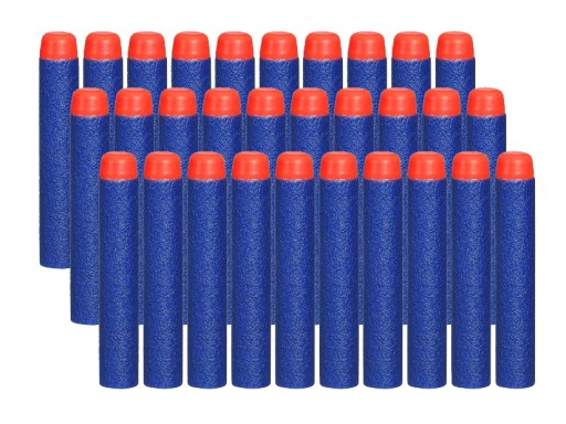 30 NÁSTRELOV PRE ELITNÉ NÁDOBKY NERF N-STRIKE