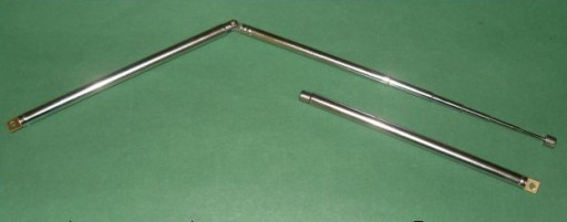 Teleskopická anténa 56,2 cm 7 segmentov vysoká 24h (1995)