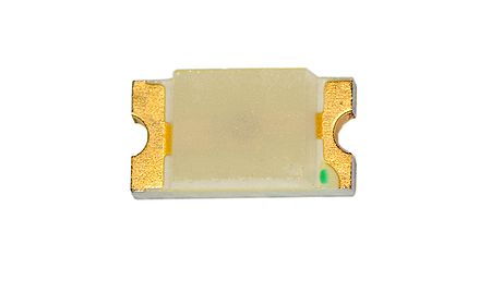 LED dióda žltá 50mcd 2,4V 593nm SMD 0805 x20ks