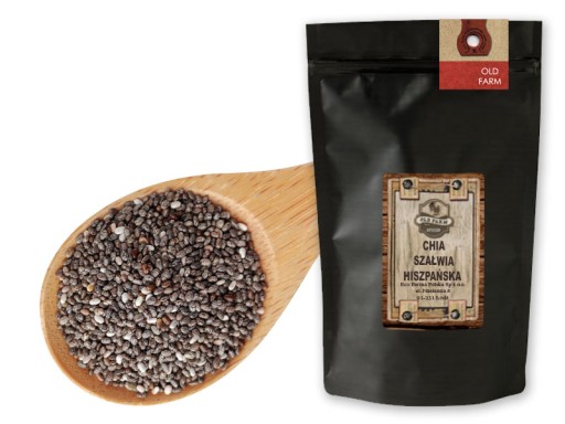 CHIA 500 G SEMENA ŠALVIÍ ŠPANIELSKEJ 1 STUPEŇ ČERSTV