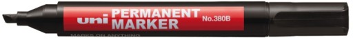 UNI 320 PERMANENTNÝ ZNAČOVAČ ČIERNY ZREZANÝ HROT
