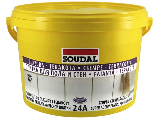 SOUDAL LEPIDLO NA OBKLADAČKY A TERAKOTU 24A 1KG