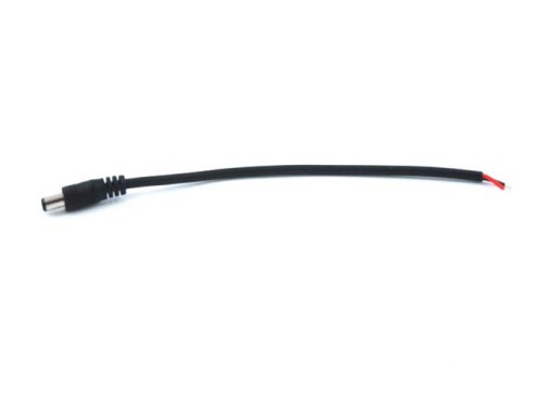 Konektor DC samec s 2,1 mm káblom pre LED pásik