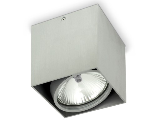 Stropná LAMPA, prisadená, pre LED ES111 ALU K351