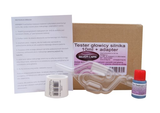 TESTER TESNENIA TESNENIA HLAVY CO2, 5 TESTOV