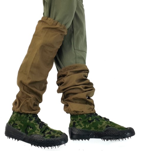 orig. Vintage RETRO khaki chrániče na gamaše NOVINKA