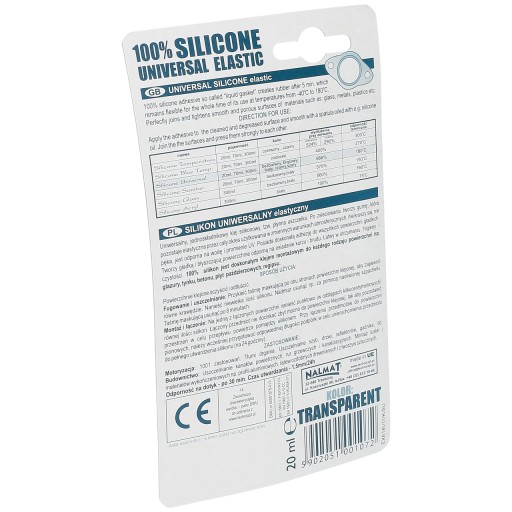Univerzálny silikón 20ml biely D3D