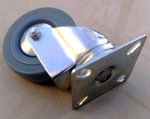 KOLIESKO 75 mm šedé koliesko 60 KG OTOČNÉ kolieska od HABI