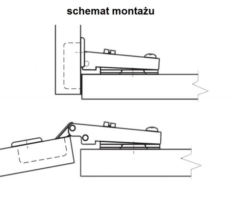 Nábytkový pánt STANDARD fi35mm pre čelá STRONG