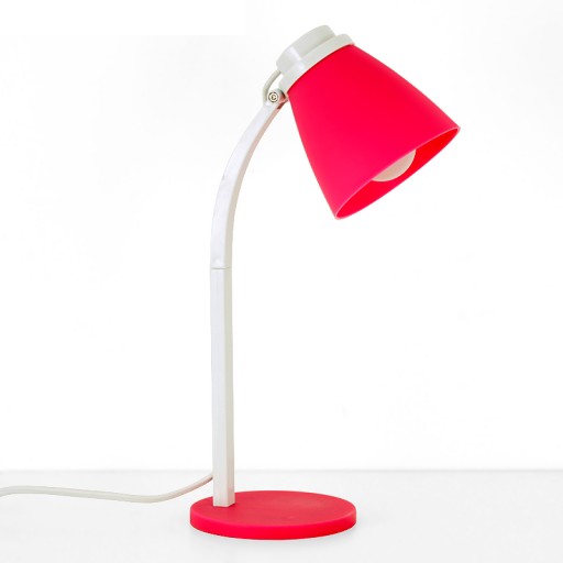 E14 LED ružová lampa na školskú lavicu pre dievčatá ako darček