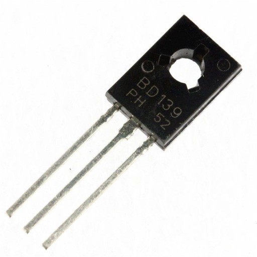 NPN TRANSISTOR BD139 1,5A 60V 12W TO126 2KS (340