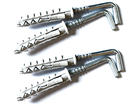 ROZPÍNACIE KOLY + HÁKY 8x40mm (4 ks) MRIEŽKA d1