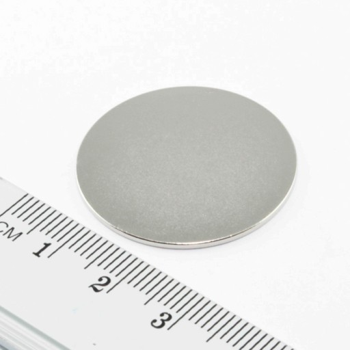 VALEC NEODYMIOVÝ MAGNET 30x1 N38 SILNÝ