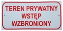 VÝPIS TABULE SÚKROMNÝ PRIESTOR - VSTUP ZAKÁZANÝ