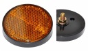OKRUHOVÝ REFLEKTOR ORANŽOVÝ SKRUTKOVANÝ PRIEM. 58 mm