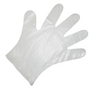 JEDNORÁZOVÉ OCHRANNÉ RUKAVICE HDPE 100 KS