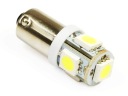 H6W 5x LED žiarovka parkovacieho svetla BAx9S SMD dióda