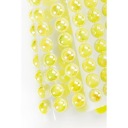 ŽLTÉ OPÁLOVÉ PERLY SAMOLEPIACE PERLY 10mm kamienky