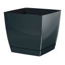 KVETINÁČ SO STOJANOM, priemer 21cm, LESKLÝ