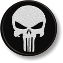 PUNISHER Thermo Embroidered Patch APLIKÁCIA 110mm