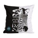 DEKORATÍVNY OBLIEK NA VANKÚŠ 40 x 40 cm ZEBRA
