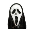 HALLOWEEN SCREAM SCREAM MASKA S KAPUČOU