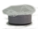 Tylová šiltovka Houndstooth s gumičkou - KUCHÁRKA
