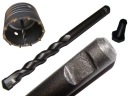 OTVOROVÁ PÍLA VŔTAČKA VŔTAČKA + SKRUTKA 8X110 MM
