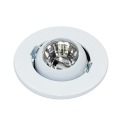 SPOTLINE MINI POHYBLIVÁ OČNÁ BUĽBA 12V G4 BIELA