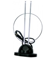 DVOJITÁ TELESKOPICKÁ ANTÉNA 77 cm so stojanom (3367)