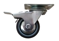 Kolieska priemer 50 mm, otočné nábytkové koliesko s brzdou