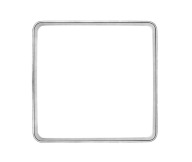 Štvorcová forma, zaoblená, 6,1 cm, geometrické obrazce.