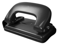 Kovový dierovač, čierny, 10 listov GD008-AV