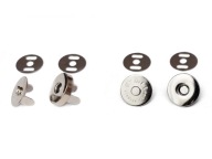 SVORKA MAGNETICKÁ 18mm STRIEBORNÁ 2ks 80gr KUS