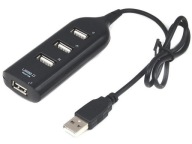 HUB SLIM 4 PORTY + USB 2.0 KÁBEL - dobrá voľba!