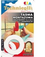 OBOJSTRANNÁ LEPIACE MONTÁŽNA PÁSKA - Technicqll
